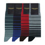 Men's Socks Bundle Retro Stripe Winter, thumbnail 1 of 8