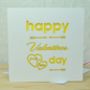 Personalised Laser Cut Valentines Card, thumbnail 5 of 5