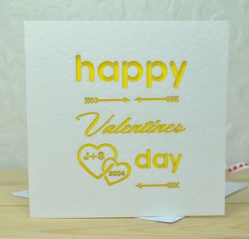 Personalised Laser Cut Valentines Card, 5 of 5