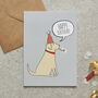 Yellow Labrador Birthday Card, thumbnail 1 of 2
