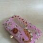 Peacock Rectangular Pink Clutch Bag, thumbnail 9 of 12