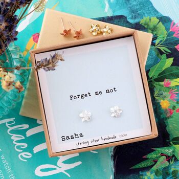 'Forget Me Not' Earrings, 3 of 5