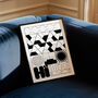 Hï Ibiza Club Print | Poster | Wall Art | Geometric | Dj | Clubbing | Patterned | Bauhaus | Print | House Music, thumbnail 3 of 9