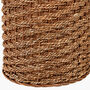 Brown Woven Seagrass Table Lamp, thumbnail 9 of 11