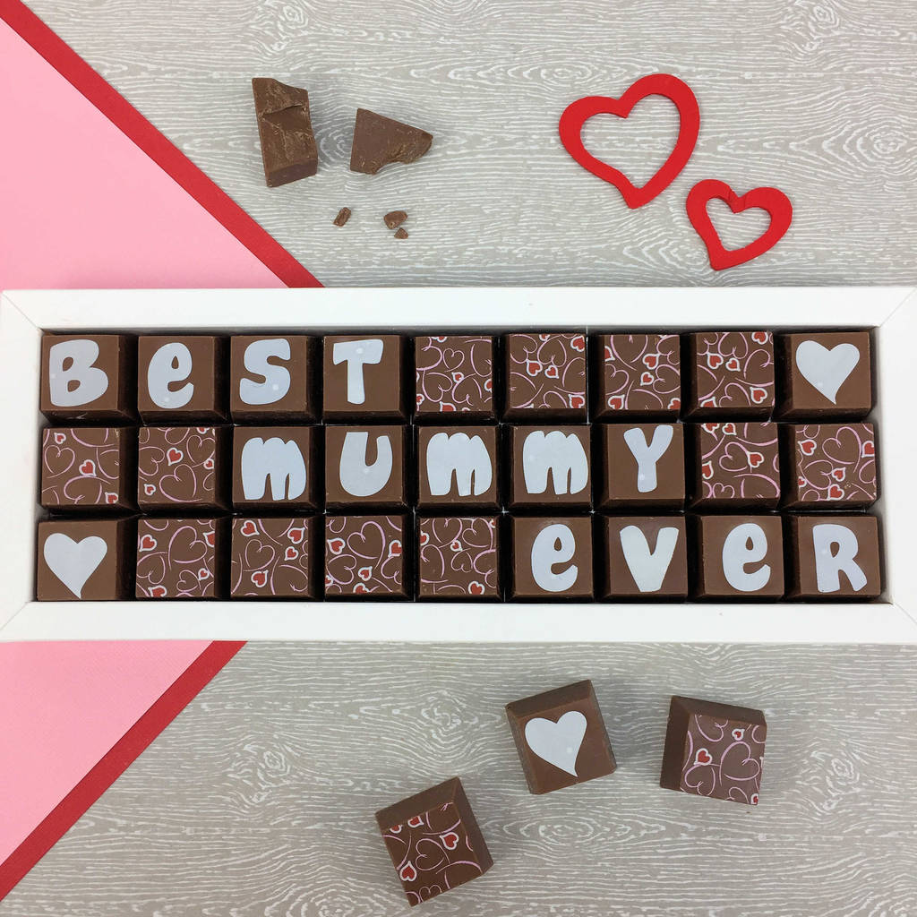 happy mothers day personalised chocolates for mums by cocoapod ...