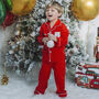 Personalised Family Christmas Red Pyjamas, thumbnail 4 of 10