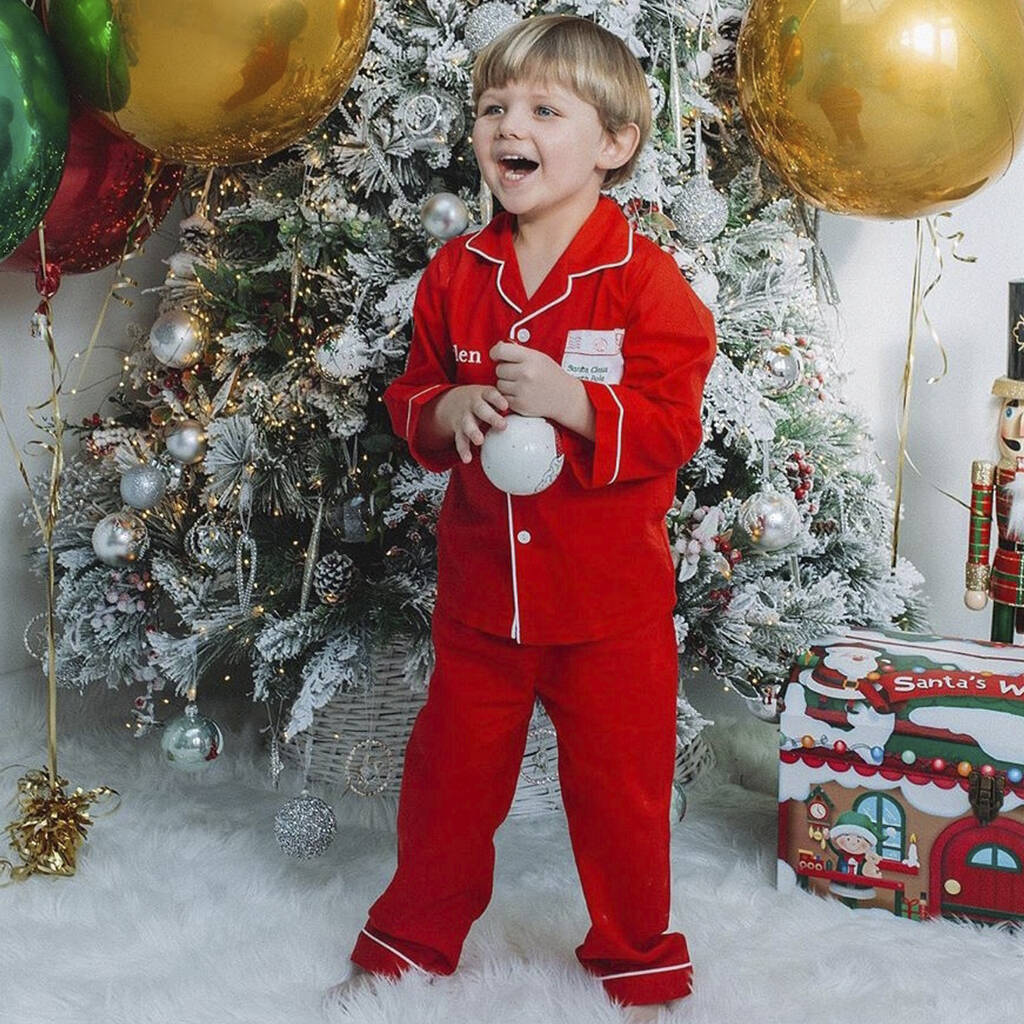 Personalised Family Christmas Pyjamas By Mini Lunn | notonthehighstreet.com