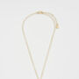 Resting Fawn Gold Chain Necklace, thumbnail 5 of 8