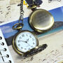 Personalised Bronze Pocket Watch Horse Design, thumbnail 2 of 6