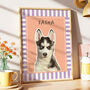 Personalised Modern Pet Portrait Gift, thumbnail 2 of 3