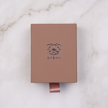 Dachshund Necklace In 925 Sterling Silver Or 18kt Gold Plated, 3 of 6