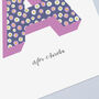 Personalised Letter/Name/Alphabet Print, thumbnail 2 of 11