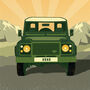 Classic Land Rover Anniversary Card, thumbnail 3 of 3