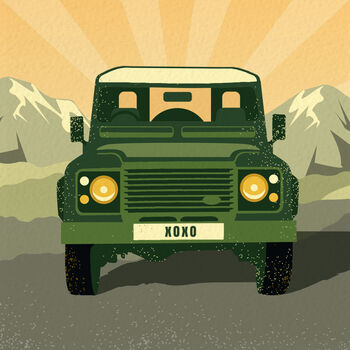 Classic Land Rover Anniversary Card, 3 of 3