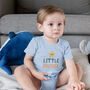 Organic Cotton Little Brother Baby Grow, thumbnail 3 of 6