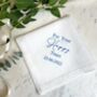 Happy Tears Wedding Handkerchief, thumbnail 4 of 6