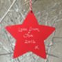 Personalised Thank You Special Teacher Keepsake Star, thumbnail 2 of 3
