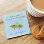 Personalised Father's Day 'Best In The Galaxy' Coaster, thumbnail 1 of 2