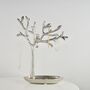 Personalised Silver Cat Jewellery Tree, thumbnail 7 of 11