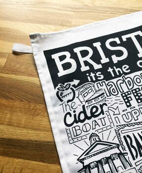 Bristol Landmarks Tea Towel, 2 of 4