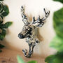 Cast Iron Stag Deer Hook, thumbnail 1 of 4