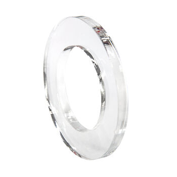 Premium Clear Acrylic Display Stand For Footballs, 3 of 5