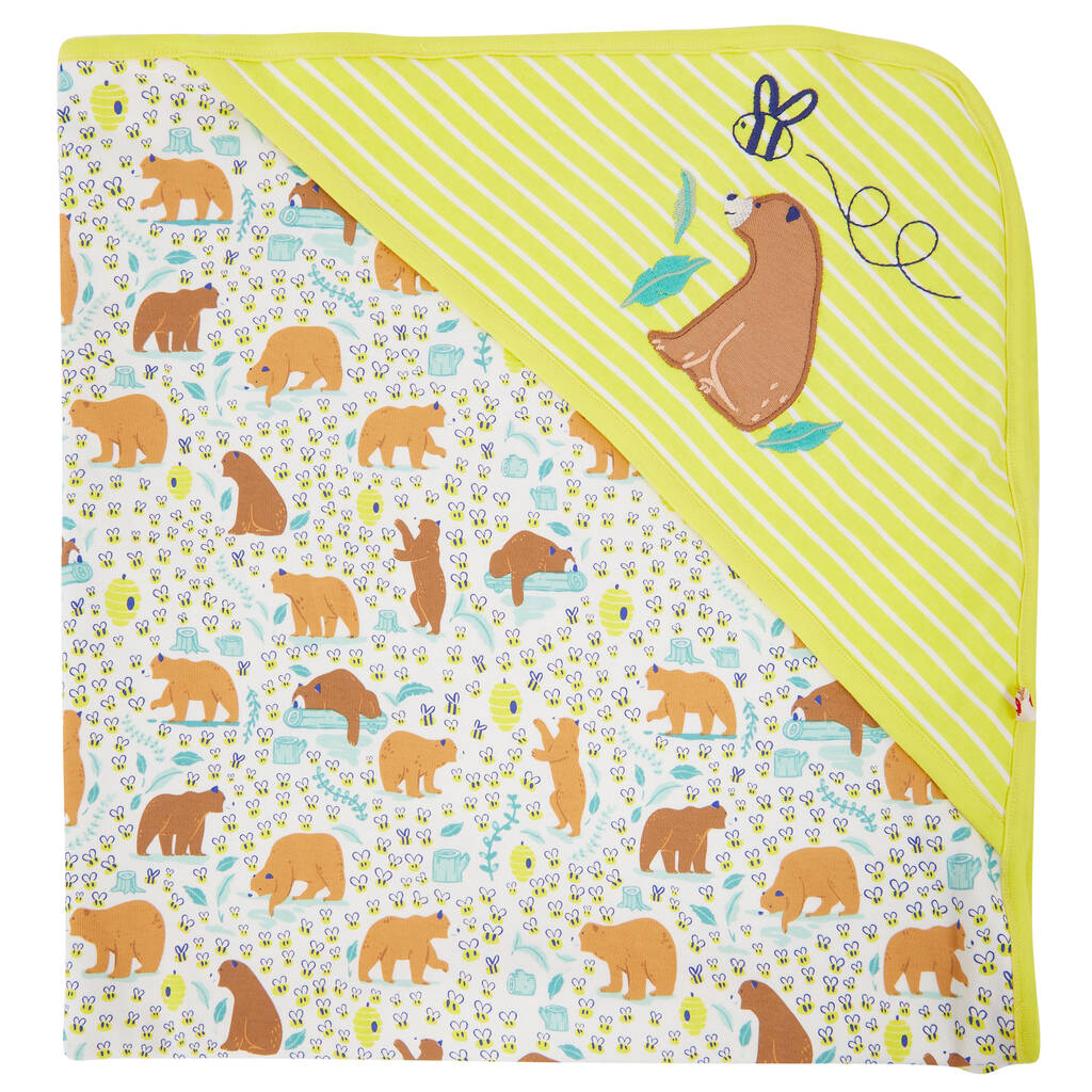 Baby Blanket With Hood | Certified Organic, 1 of 7