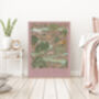 William Morris Owl And Willow Pink Art Print, thumbnail 3 of 4