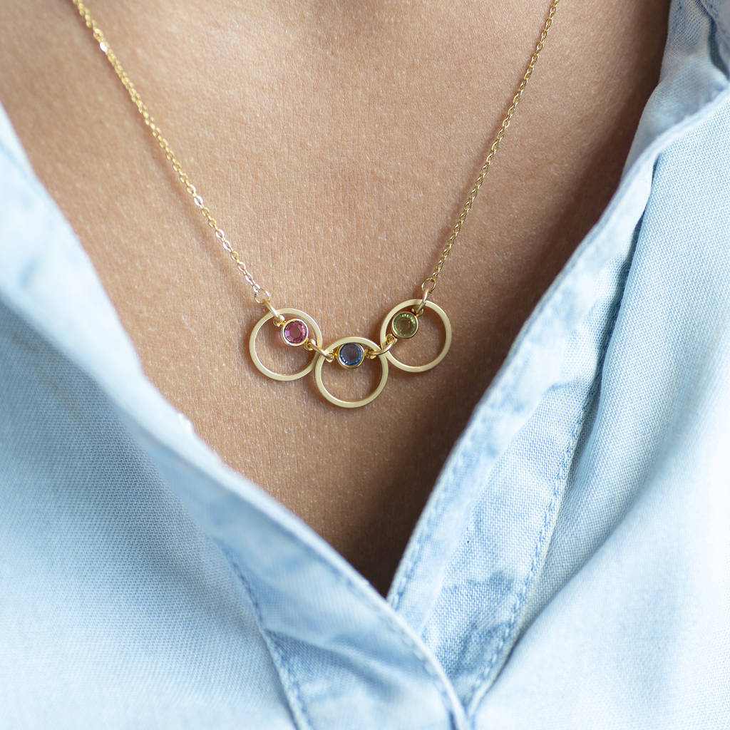 Linked Circle Necklace – Called to Surf
