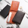 Foil Personalised Men's Mini Leather Wallet, thumbnail 3 of 11