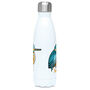 Personalised Cute Kingfisher Insulated Drink Bottle, thumbnail 2 of 6