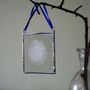 Sunflower Glass Hanging Decoration, thumbnail 2 of 10