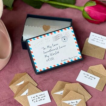 12 'Reasons Why I Love You' Mini Love Letters, 6 of 12