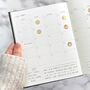 Body + Soul 12 Month Wellness Journal And Planner Cloth, thumbnail 10 of 12