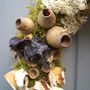 Autumn Winter Mushroom And Pod Wreath, thumbnail 2 of 4