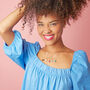Healing Heart Rose Quartz Gemstone Necklace, thumbnail 9 of 10