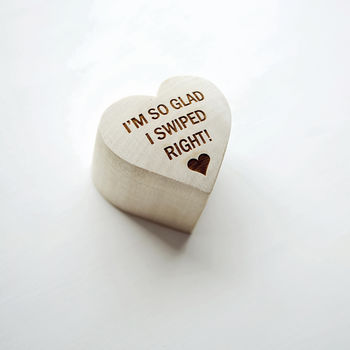 Personalised Heart Shape Ring Box, 2 of 2