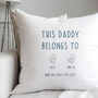 Personalised Father's Day Cushion, thumbnail 4 of 4