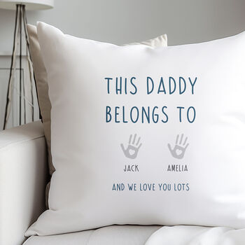 Personalised Father's Day Cushion, 4 of 4