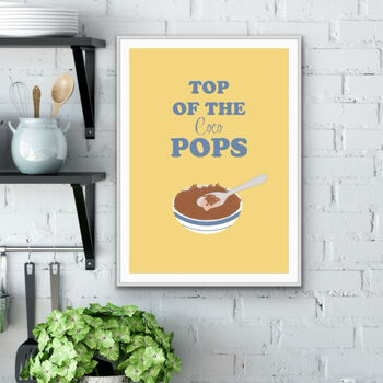 Top Of The Coco Pops Kitchen Print, 3 of 4