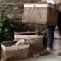 Natural Seagrass Lidded Storage Basket, thumbnail 1 of 5