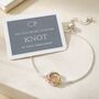 Knot Of Friendship Drawstring Adjustable Bracelet, thumbnail 1 of 5