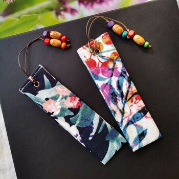 Floral Linen Bookmark, 2 of 11