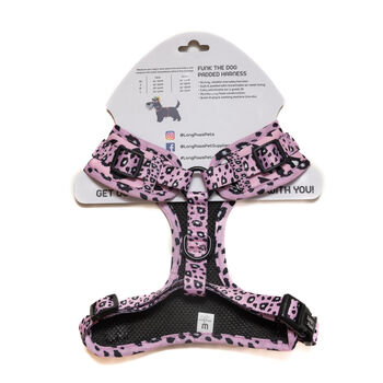 Funk The Dog Harness Pink Leopard, 9 of 9