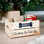 Bone And Stars Pets Christmas Treats Crate, thumbnail 1 of 2