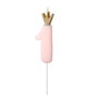 Pink First Birthday Candle, thumbnail 2 of 2