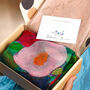 Painterly Bloom Printed Scarf, thumbnail 1 of 8