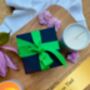 Personalised Harlequin, Pearls And Bow Candle, thumbnail 3 of 3