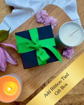 Personalised Harlequin, Pearls And Bow Candle, 3 of 3