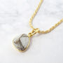 Herkimer Diamond Aprl Birthstone Rope Necklace, thumbnail 1 of 4